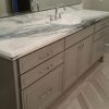 Luxury Home Design by J. Lambert Custom Homes in North Texas - bathroom counter