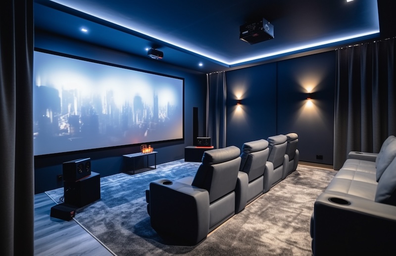 Step Beyond the Silver Screen: J. Lambert Custom Homes Crafts Immersive Home Theaters