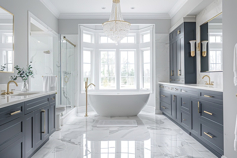 Luxury Bathrooms: Creating Spa-Like Retreats in Your Custom Home Luxury Bathrooms: Creating Spa-Like Retreats in Your Custom Home