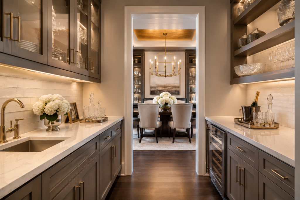 Do Luxury Homes Need a Butler's Pantry? Do Luxury Homes Need a Butler's Pantry?