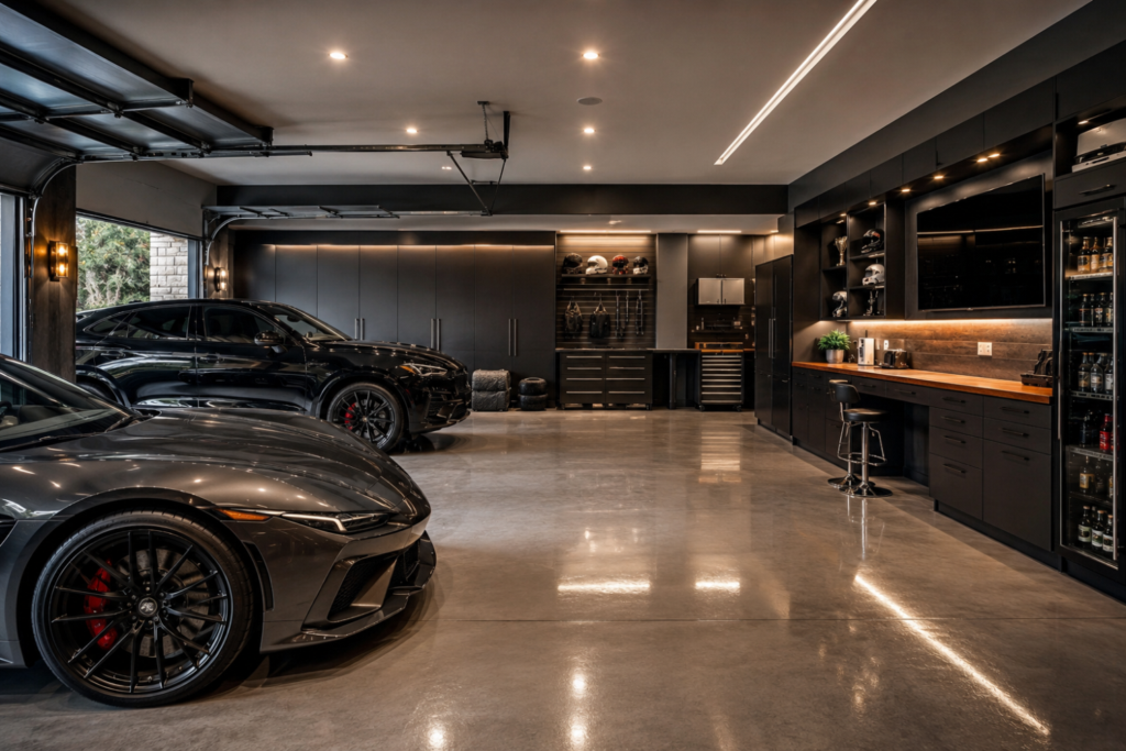 What Should a Luxury Garage Include in a Custom Home?